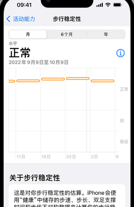 淮滨iPhone手机维修如何在iPhone开启'步行稳定性通知'