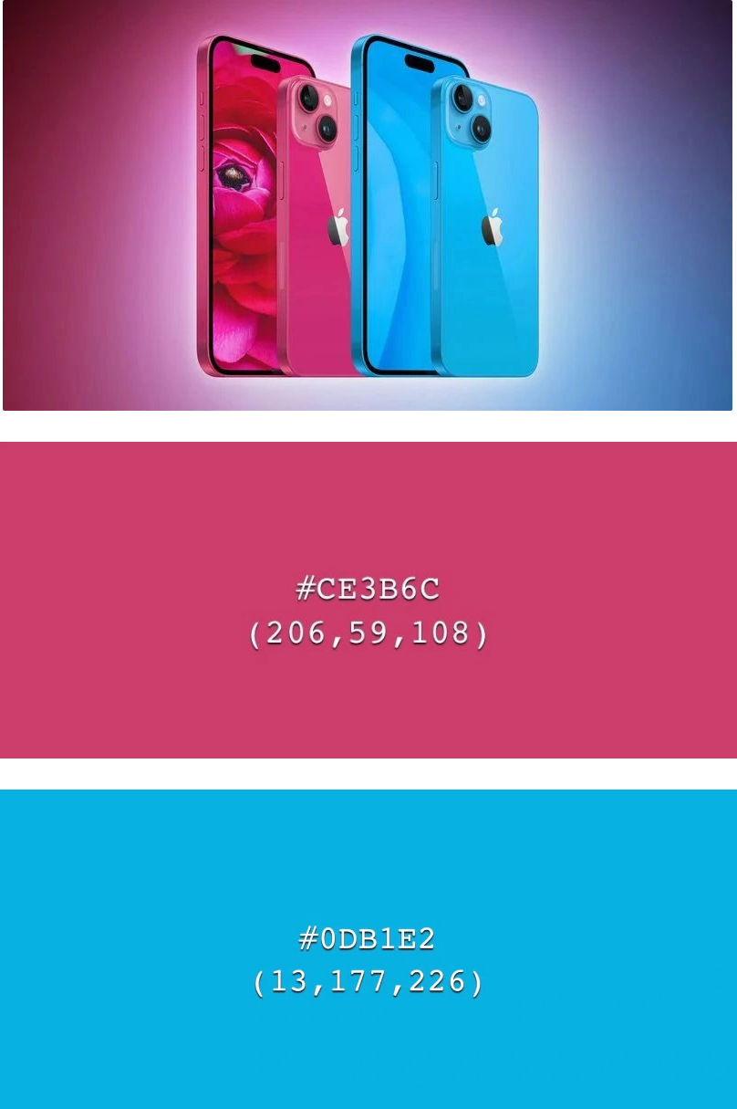 淮滨苹果维修网点分享iPhone 15 系列手机有哪些配色 