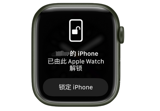 淮滨苹果手机维修分享用 AppleWatch 解锁配备面容 ID 的 iPhone方法 